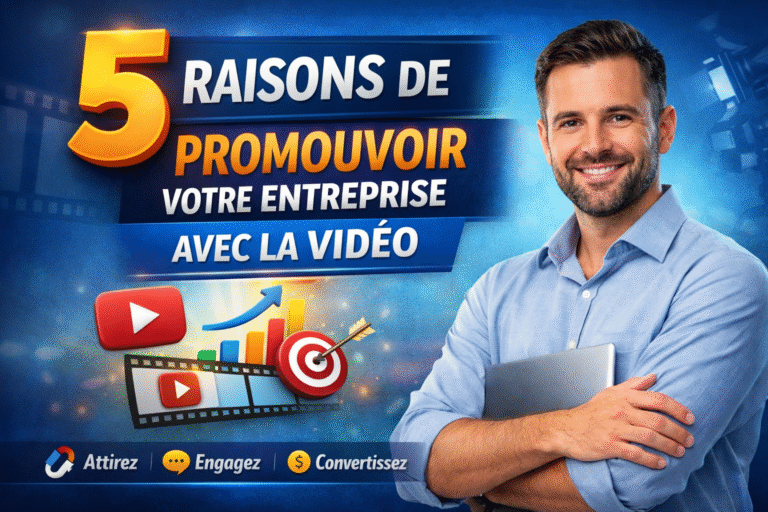 5 Raisons de Promouvoir Votre Entreprise avec la Vidéo